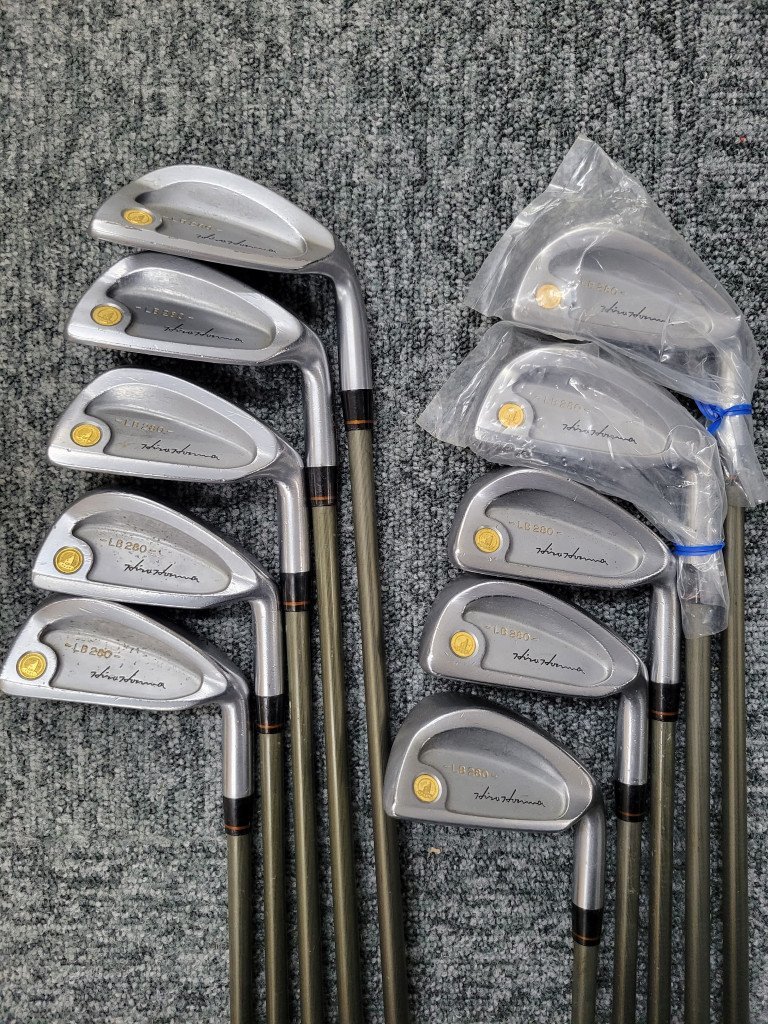 新作商品 ホンマ 90955。《未使用あり》HONMA LB280 シャフト星4 10本