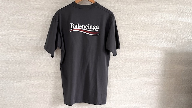 バレンシアガ青山店購入 Balenciaga Political Campaign T-Shirts Tee Large Fit Tシャツ