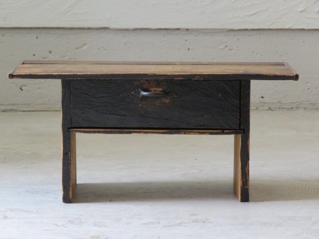 r18古道具 小さな 木製 文机 飾り台/アンティーク*ビンテージ*昭和