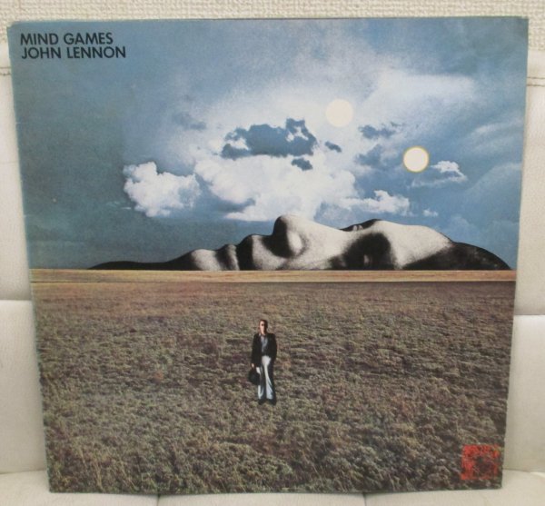 ☆彡 英國盤 John Lennon Mind Games [ UK ORIG '73 Apple Records PCS 7165 ] MAT 1/ 1_画像2