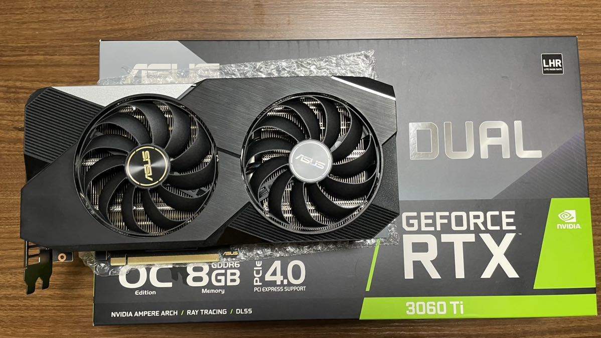 手数料安い RTX GeForce NVIDIA ASUS 3060Ti DUAL-RTX3060TI-O8G-V2 8G