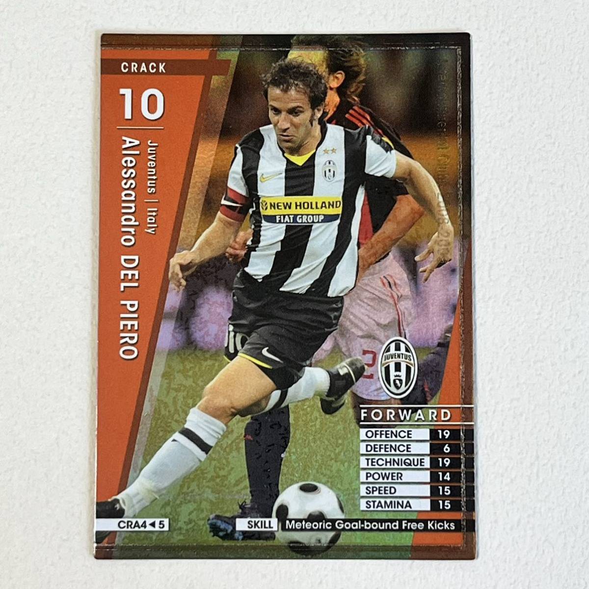 ♪♪WCCF 08-09 CRA アレッサンドロ・デル・ピエロ Alessandro Del Piero Juventus ♪三点落札で普通郵便送料無料♪_画像1