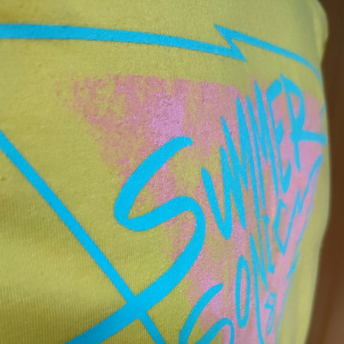 サマソニ×シップス【STAFF】非売品半袖TシャツS　黄色　SUMMER SONIC 2018　SHIPSサマーソニックスタッフ用