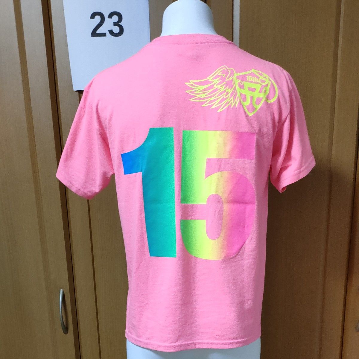 浜崎あゆみTシャツYL/メンズS　限定ピンクayumi hamasaki 15th Anniversary TOUR  Aロゴ