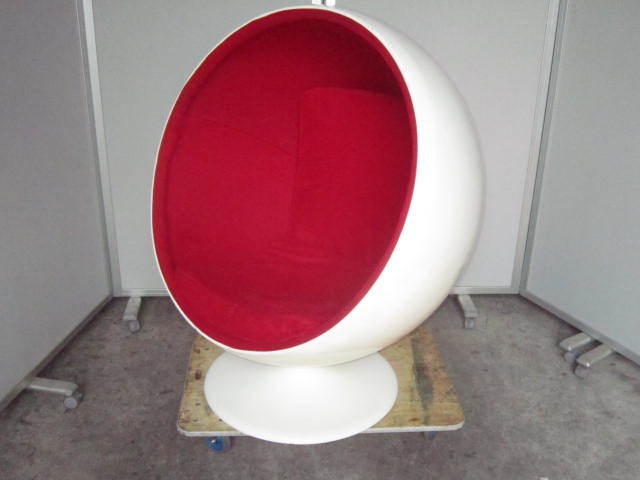 【福岡発/手渡し可】 ボールチェア ballchair ソファ エーロ・アールニオ 中古_画像2