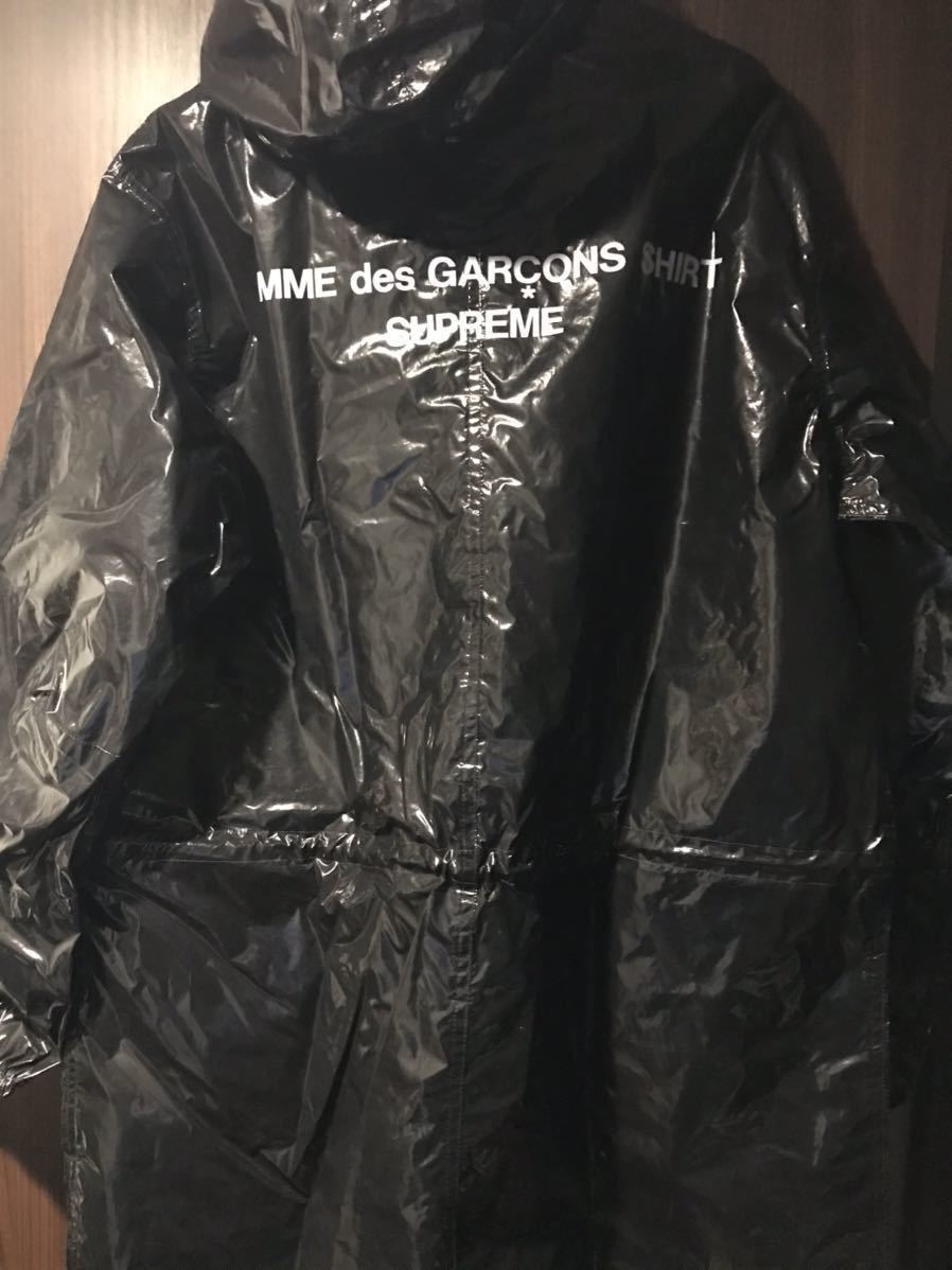 SUPREME x COMME des GARCONS SHIRT - 17SS Fishtail Parka レインコート S シュプリーム コムデギャルソン フィッシュテール