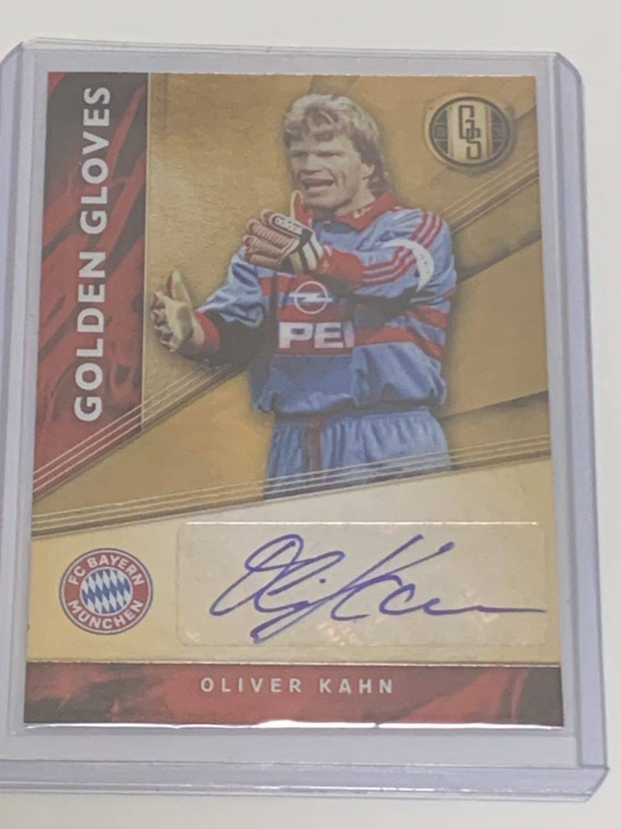 Oliver Kahn 2019-20 Panini Gold Standard Golden Gloves Auto /10 SSP 直筆サインカード オリバー・カーン ドイツ代表 バイエルン 激レアの画像1