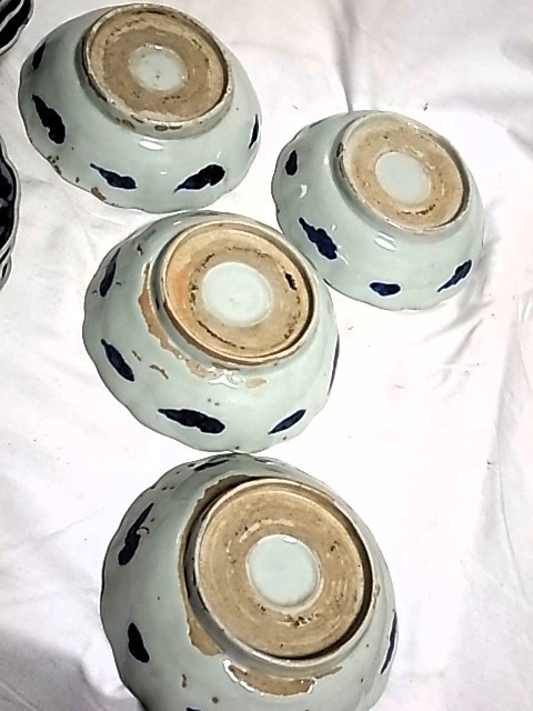 優良古物　時代物　深鉢　深皿　膾皿　１４枚と２枚纏めて_画像5