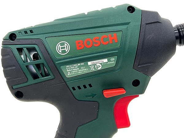 送料無料】 BOSCH/ボッシュ 1.5Ahバッテリ×1・充電器×1 PDR18LI-1B