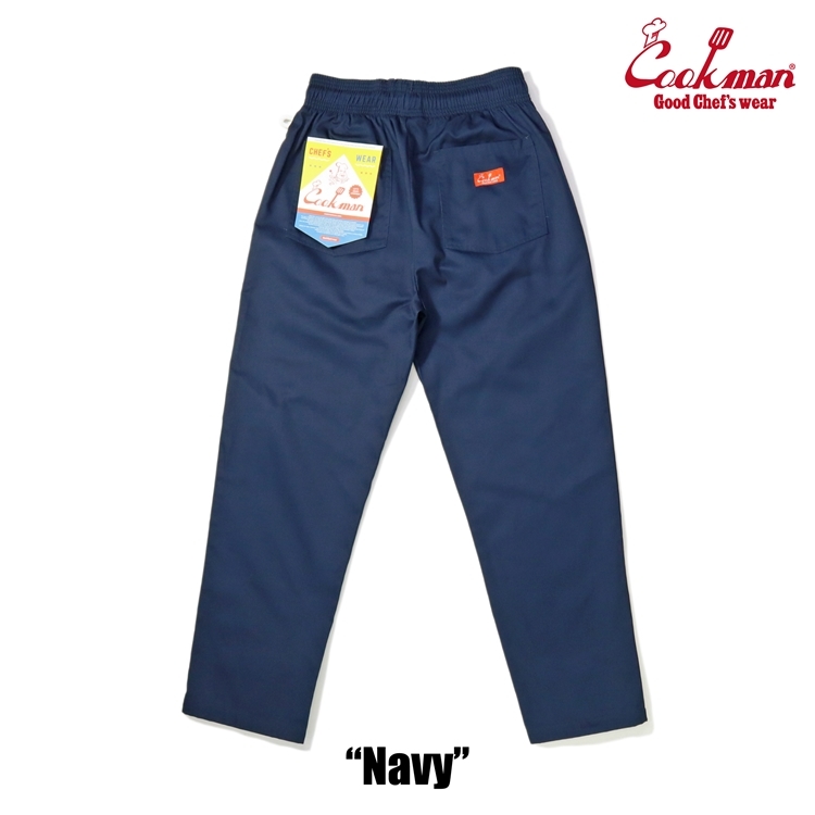 Mサイズ COOKMAN シェフパンツ ネイビー クックマン Chef Pants Navy 紺色_画像2