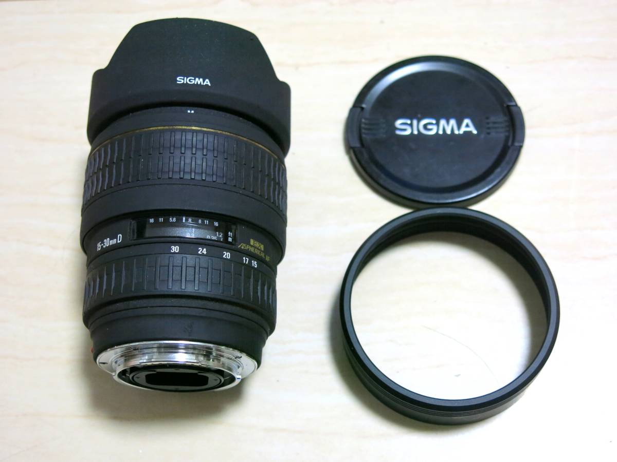 シグマ・ SIGMA　★SONY用レンズ　 EX ASPHERICAL IF 　15-30mm D　 F3.5-4.5 DG 　★USED　_画像1