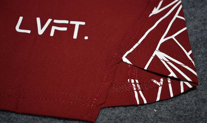 【送料無料】LVFT ショートパンツ SP 黒 XLサイズ☆LIVE FIT_Red