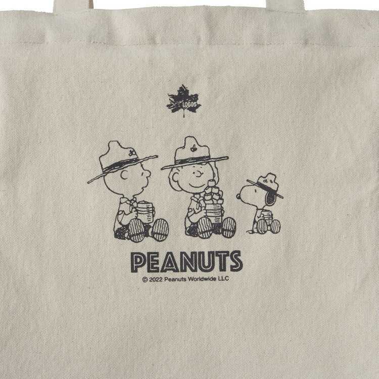  Logos SNOOPY tote bag width 31× height 34.5cm #86001104 LOGOS new goods unused 