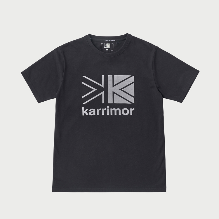 カリマー ロゴ S/S Tシャツ(メンズ) M ブラック #101366-9000 logo S/S T KARRIMOR 新品 未使用_画像1