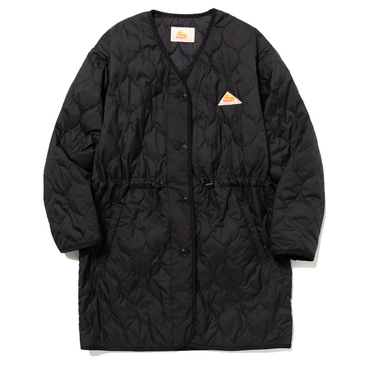ケルティ カテドラルキルトコート(レディース) M ブラック #KE22212034-BLACK Cathedral Quilt Coat KELTY 新品 未使用