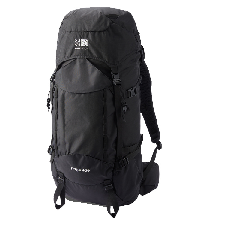 カリマー リッジ 40プラス ラージ バックパック ブラック H65×W31×D23cm(40L+) #501098-9000 ridge 40+ Large KARRIMOR 新品 未使用