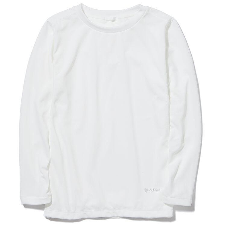 シースリーフィット リポーズ ロングスリーブＴシャツ(レディース) L ホワイト #GCW40300-W Goldwin Re-Pose L/S T-Shirt C3FIT 未使用
