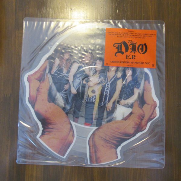 ROCK 10インチ/UK ORIG./未使用品・変形ピクチャー盤/Hypeステッカー付き/Dio - The Dio E.P./A-10823_画像2