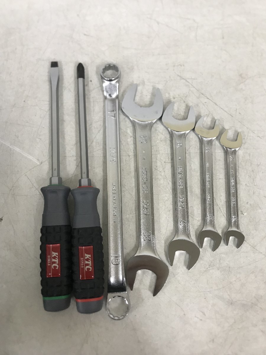 【中古品】KTC 10点 ツールセット SKHI1106 樹脂ケースつき ITYA8HXITT9U