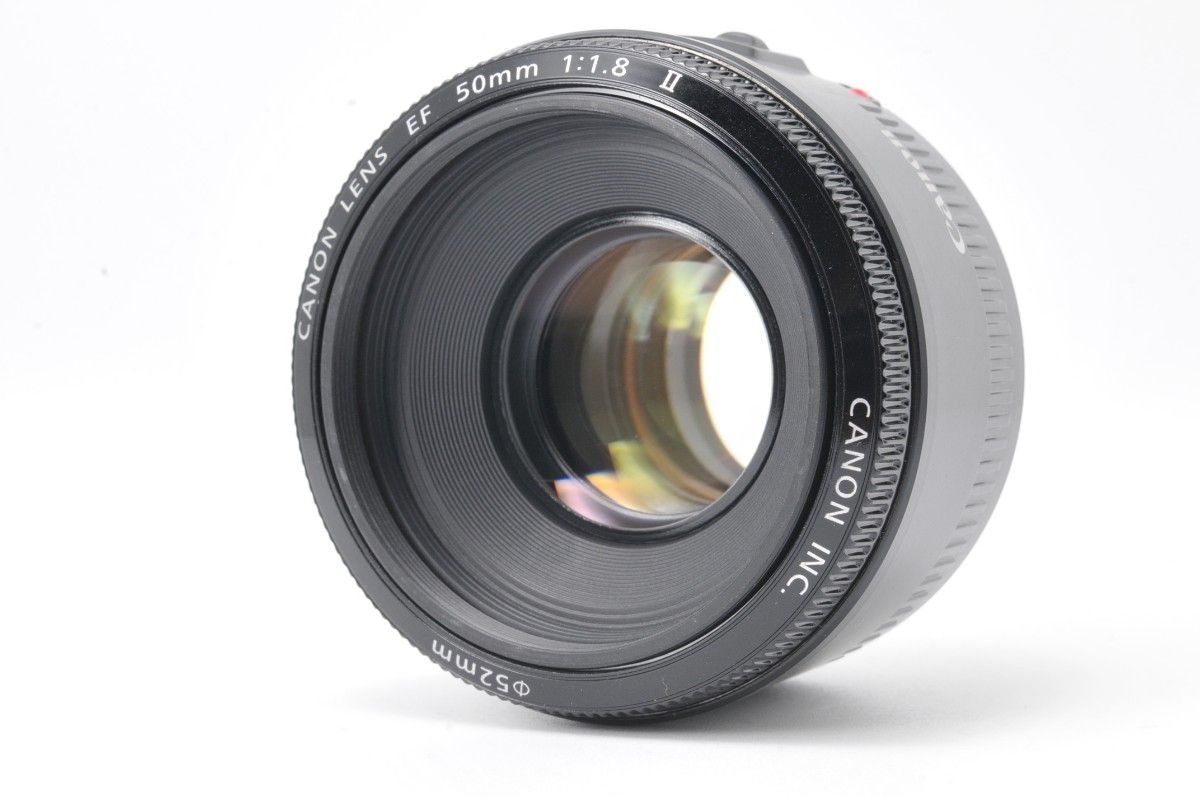 Canon EF 50mm F1.8 Ⅱ 単焦点レンズ 撒き餌レンズ 大人気 単焦点 キヤノン