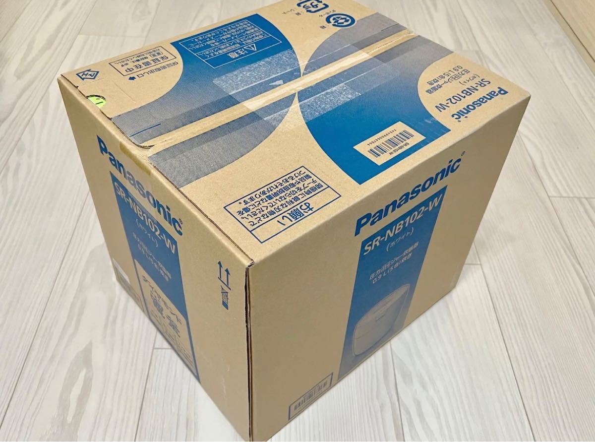 新品未開封】Panasonic 圧力IH炊飯器5合 SR-NB102-W|PayPayフリマ