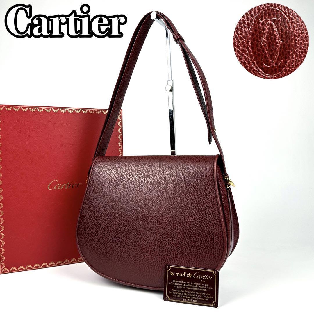 極美品】Cartier カルティエ ショルダーバッグ 2way ハンドバッグ