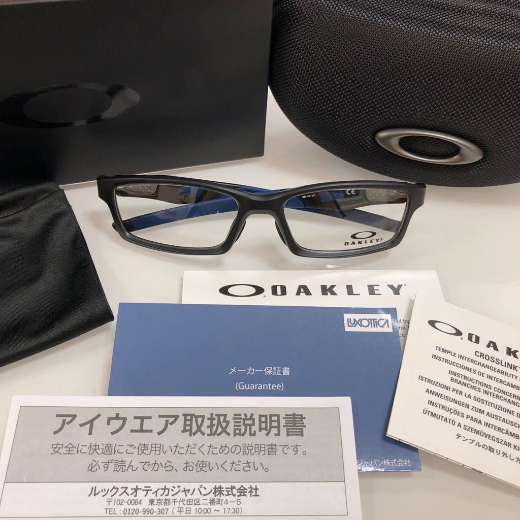 定価18,370円 オークリー 8118-1056 OAKLEY Crosslink クロスリンク アジアンフィット OX8118-1056 8118-10 OX8118- 眼鏡 メガネ フレーム_画像6