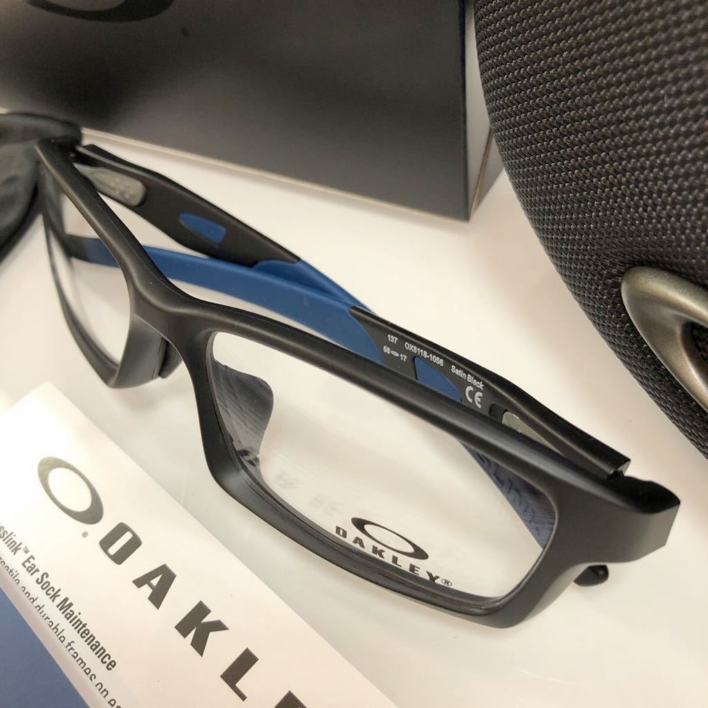 定価18,370円 オークリー 8118-1056 OAKLEY Crosslink クロスリンク アジアンフィット OX8118-1056 8118-10 OX8118- 眼鏡 メガネ フレーム_画像2