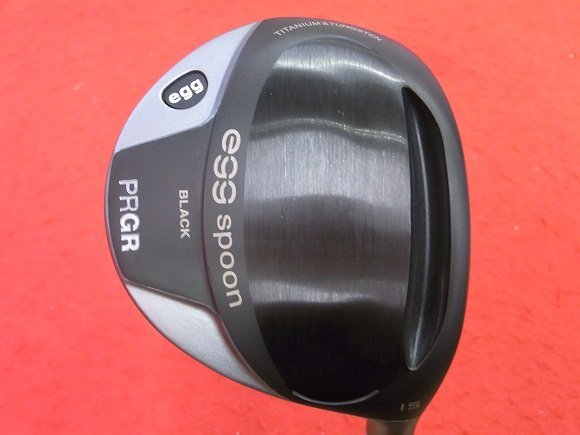 ★プロギア　egg spoon BLACK　3W(15)　ATTAS KING 6/SR　【中古】_画像1