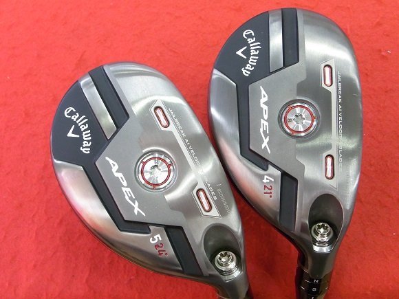 ★キャロウェイ　APEX 2021　4H(21) & 5H(24)　Diamana 55 for Callaway/R　【中古/2本セット】_画像1