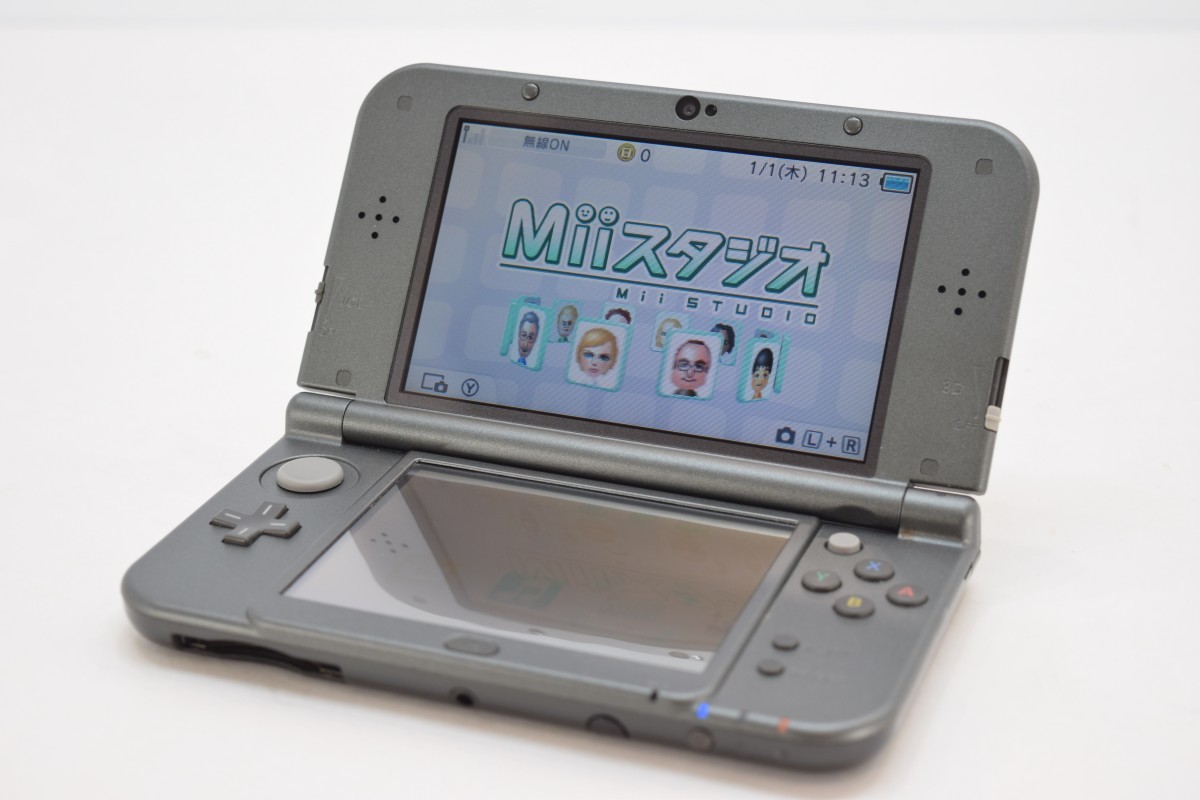 任天堂 NINTENDO New ニンテンドー 3DS LL RED-001 本体 メタリック