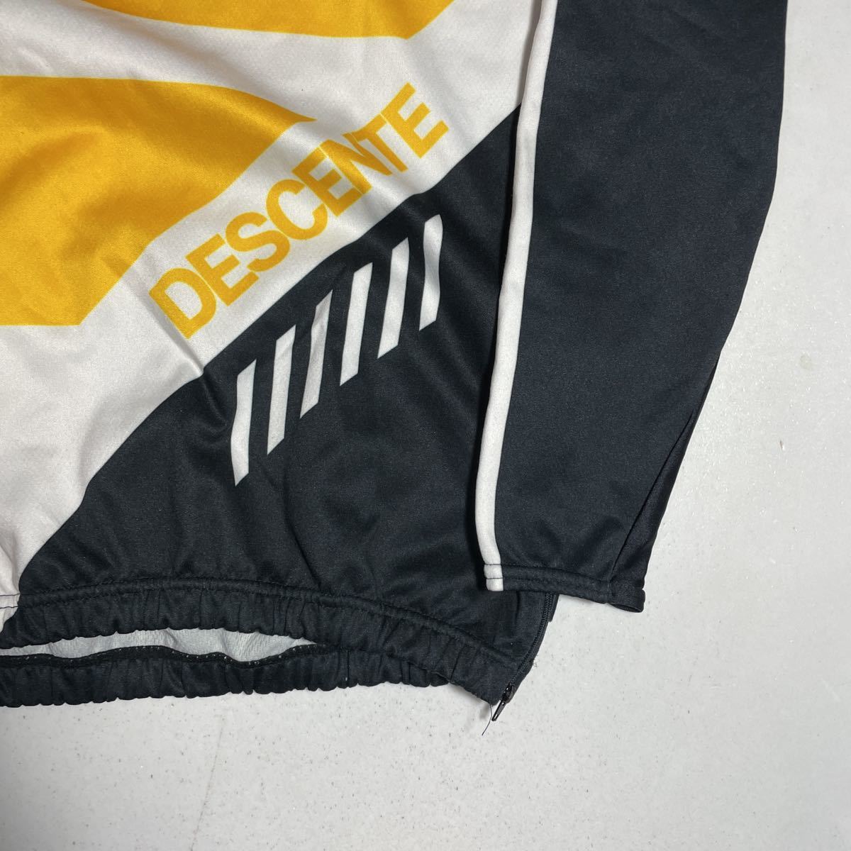 デサント DESCENTE 白 ホワイト 自転車 ロードバイク サイクルジャージ ウェア_画像3