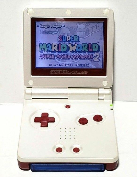 GBA　ゲームボーイアドバンスSP　ファミコンカラー本体