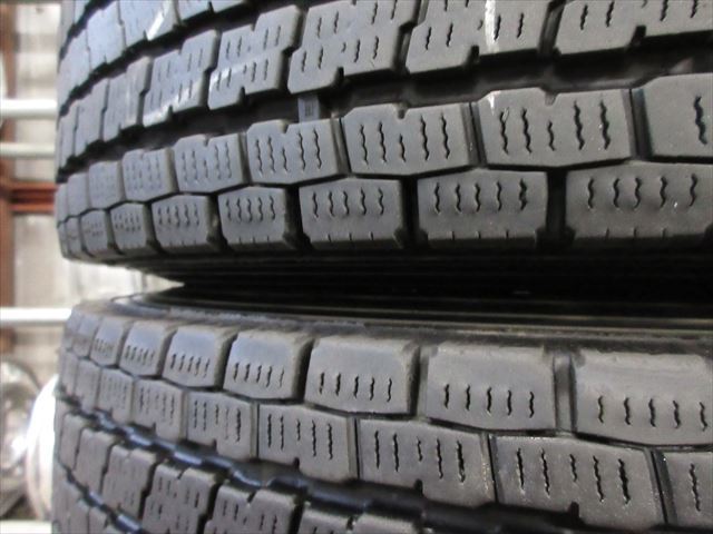 送料無料　スタッドレス　195/85R15　ヨコハマ　IG91　20～21年　三菱キャンター　ふそう　NT450　KWC15×5J　5穴　両面再塗装　6本セット_画像9