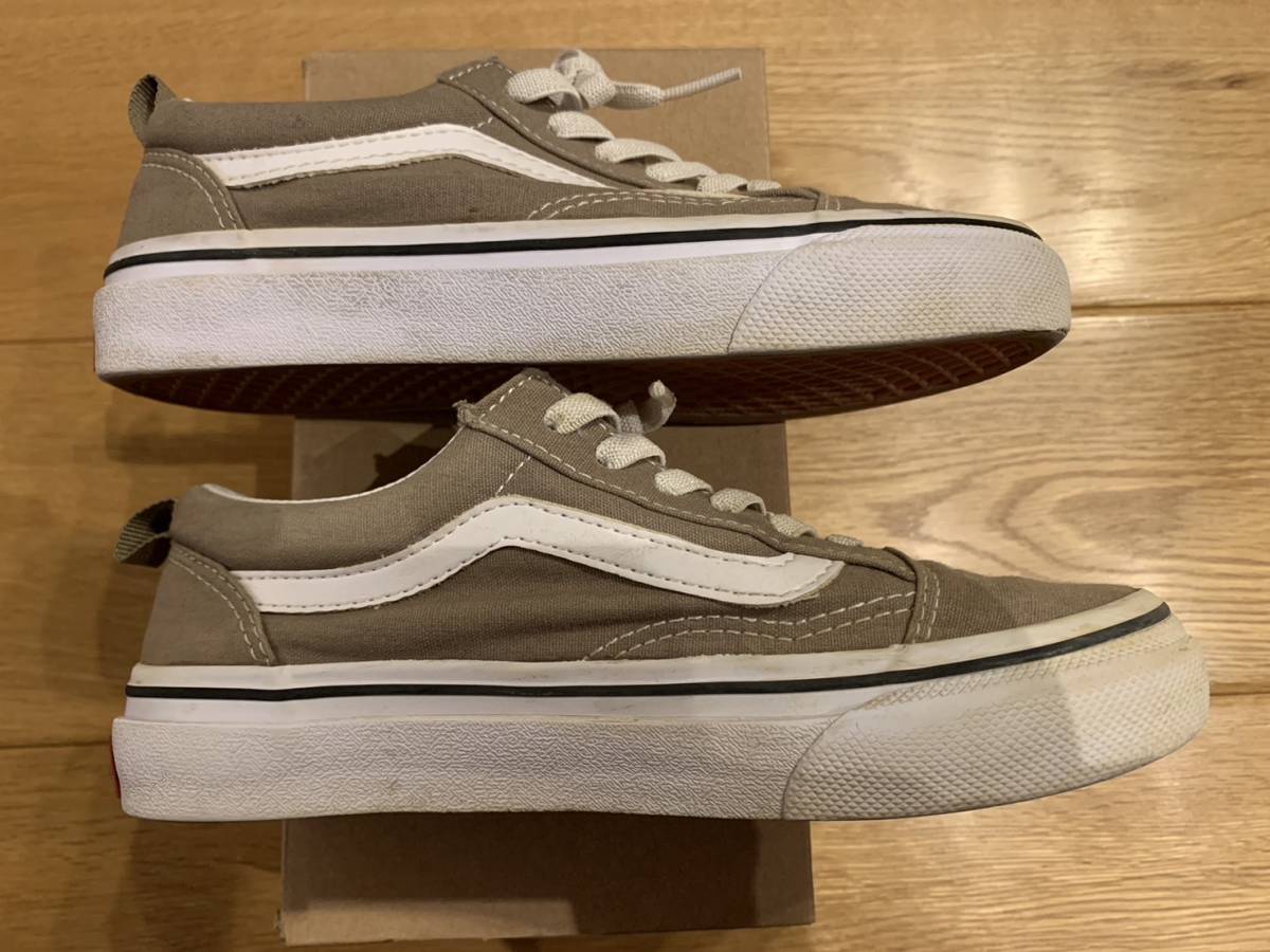 VANS V36CK CALM OLD SKOOL バンズ オールドスクール TAUPE タープ 茶系 22.0cm 美品_画像6