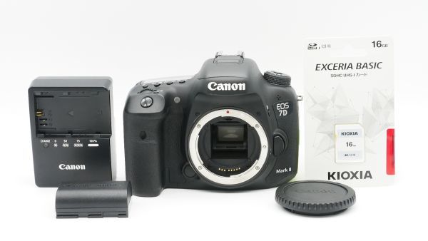 ■ 美品 ■ キヤノン Canon EOS 7D MK2 Mark II 《未使用 16GB SDカード付き》_画像1