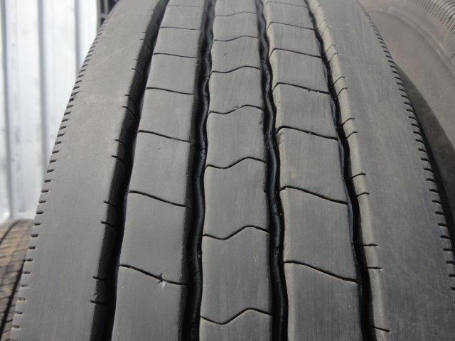 ●5070 夏 美品9.5分山 DUNLOP SP122 225/90R17.5 127/125L 2本_画像2