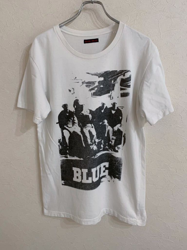 ハリウッドランチマーケット　BLUE BLUE 半袖Tシャツ Lサイズ_画像1