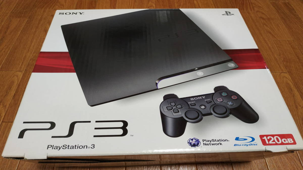 PS3 PlayStation3 プレイステーション3 CECH-2100A チャコールブラック 本体 120GB