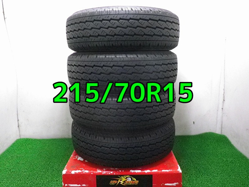 CL-15T♪4本販売♪215/70R15 107/105L LT♪ブリヂストン DURAVIS R670 2020年製造♪即発送いたします♪店頭手渡し大歓迎♪_画像1