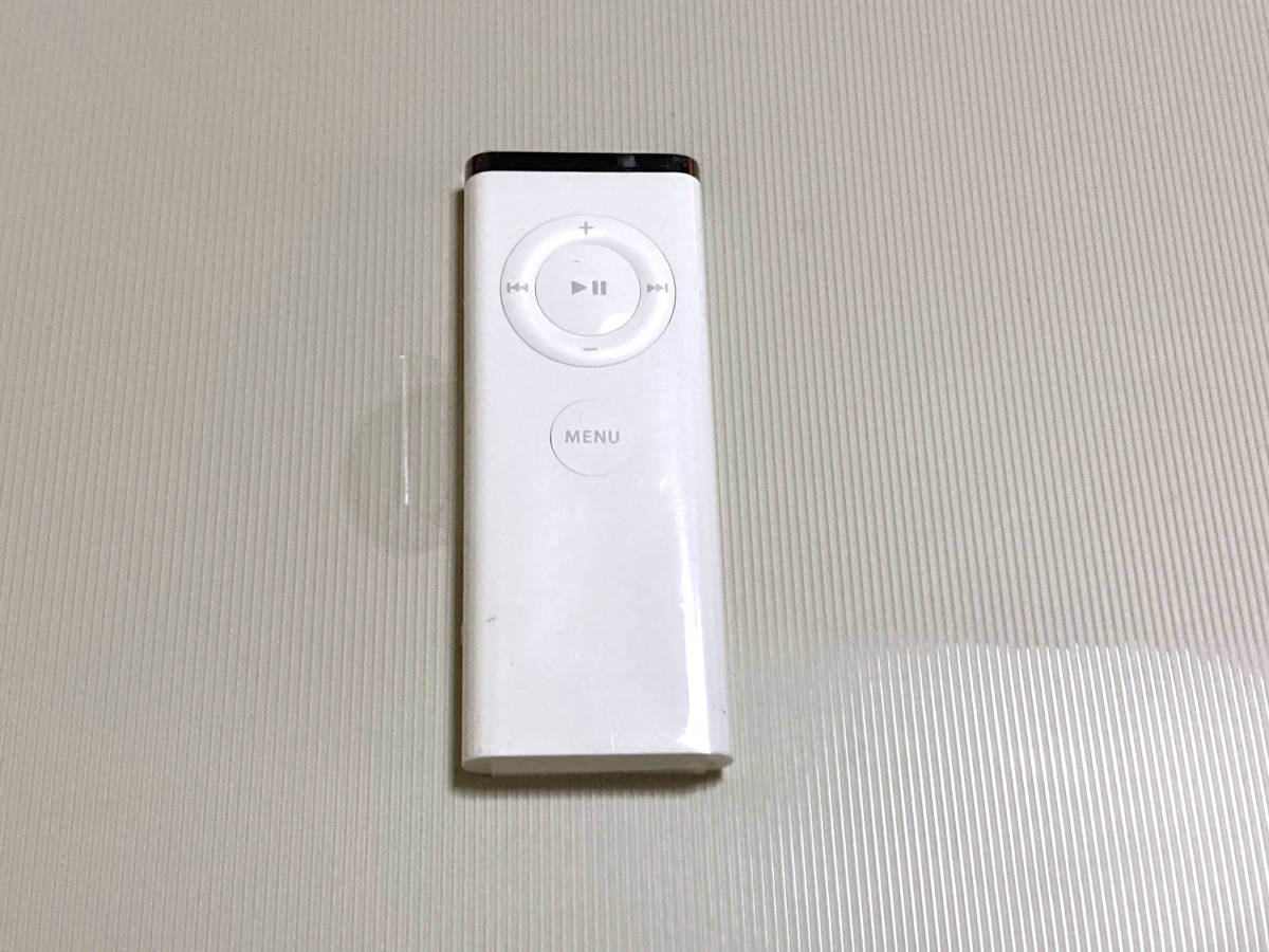 ★Apple remote A1156 純正 リモコン APPLE TV アップル MacBook iPod iMac Mac mini_画像1