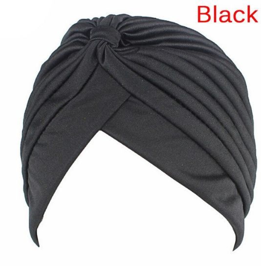 同梱Ok[ターバン黒インド人]ブルカ印度ヒンズー教イスラム教シーク教徒キャップ帽子ハット民族衣装ベール アラブ人ヒジャブ変装へジャブ_黒ですが、わずかに灰色がかっています。