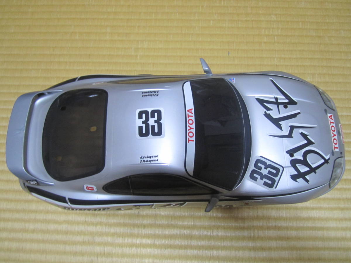 プロ製作 新品 ブリッツ トヨタ スープラ Gr.N BLITZ TOYOTA SUPRA 1/10 RC ボディ JZA80 タイヤホイール付属_画像10