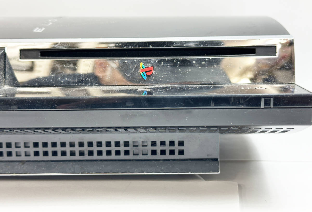 現状品 通電確認のみ SONY 初期型 PS3 CECHA00 60GB プレステ3 プレイステーション 9-25_画像6