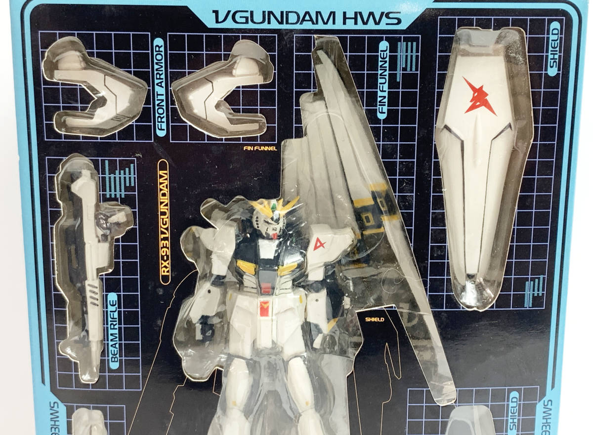 未開封品 ガンダムシリーズ DX 重武装MS FA-93HWS νガンダム HWS装備型 バンプレスト 機動戦士ガンダム 9-22_画像2