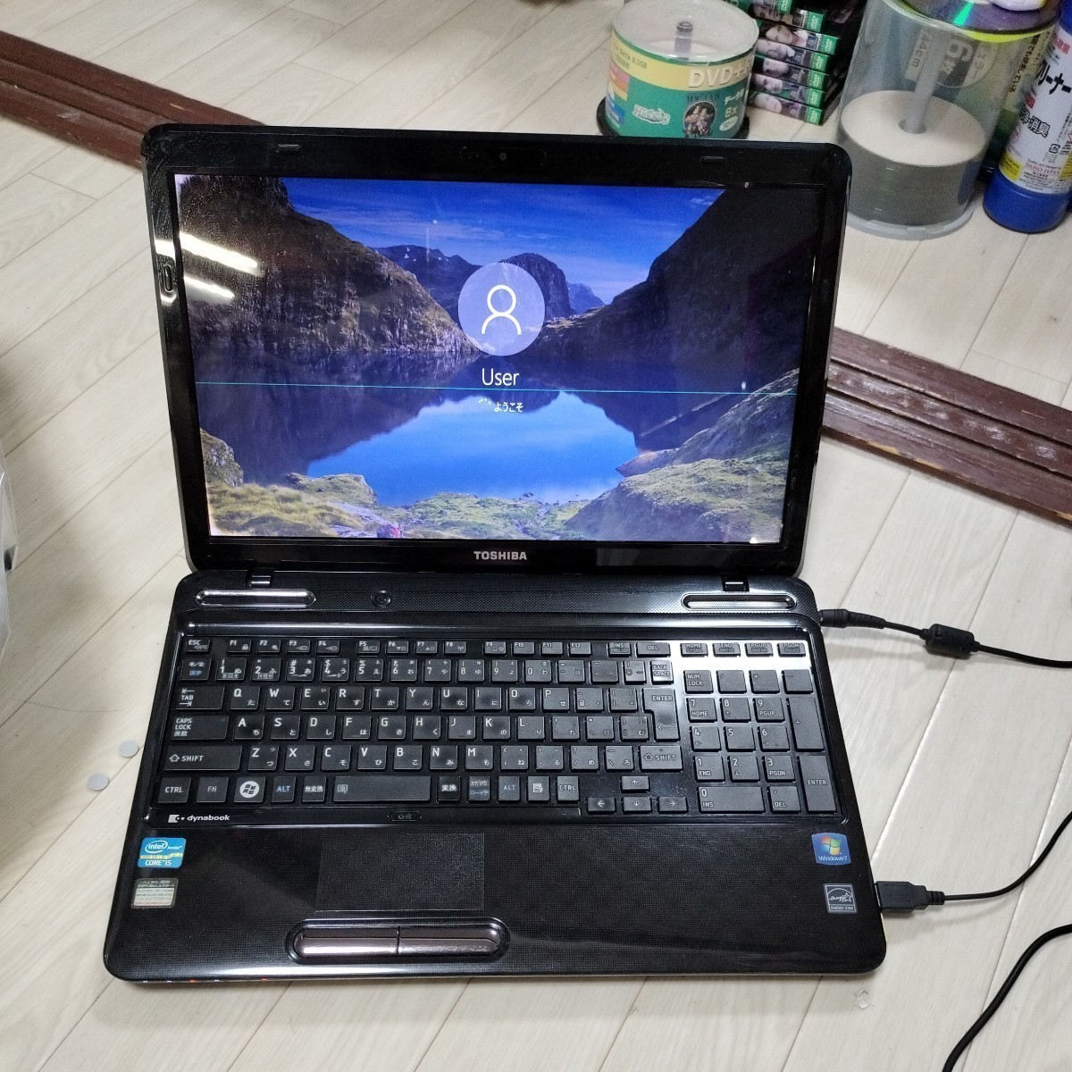 55%以上節約 東芝Dynabook T451/34E PT45134EBFBK Windows7 音液晶