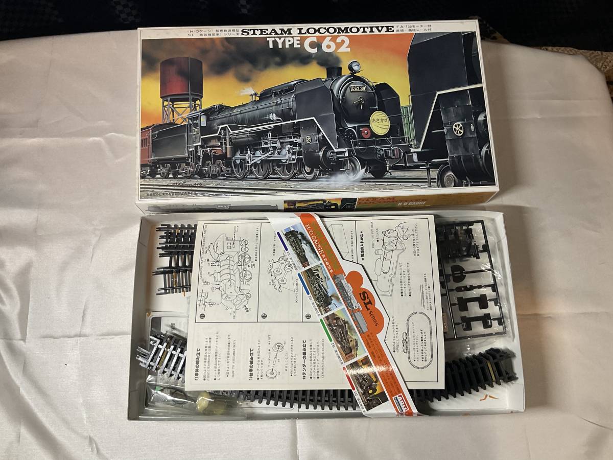 蒸気機関車　プラモデル　D51 C62_画像4