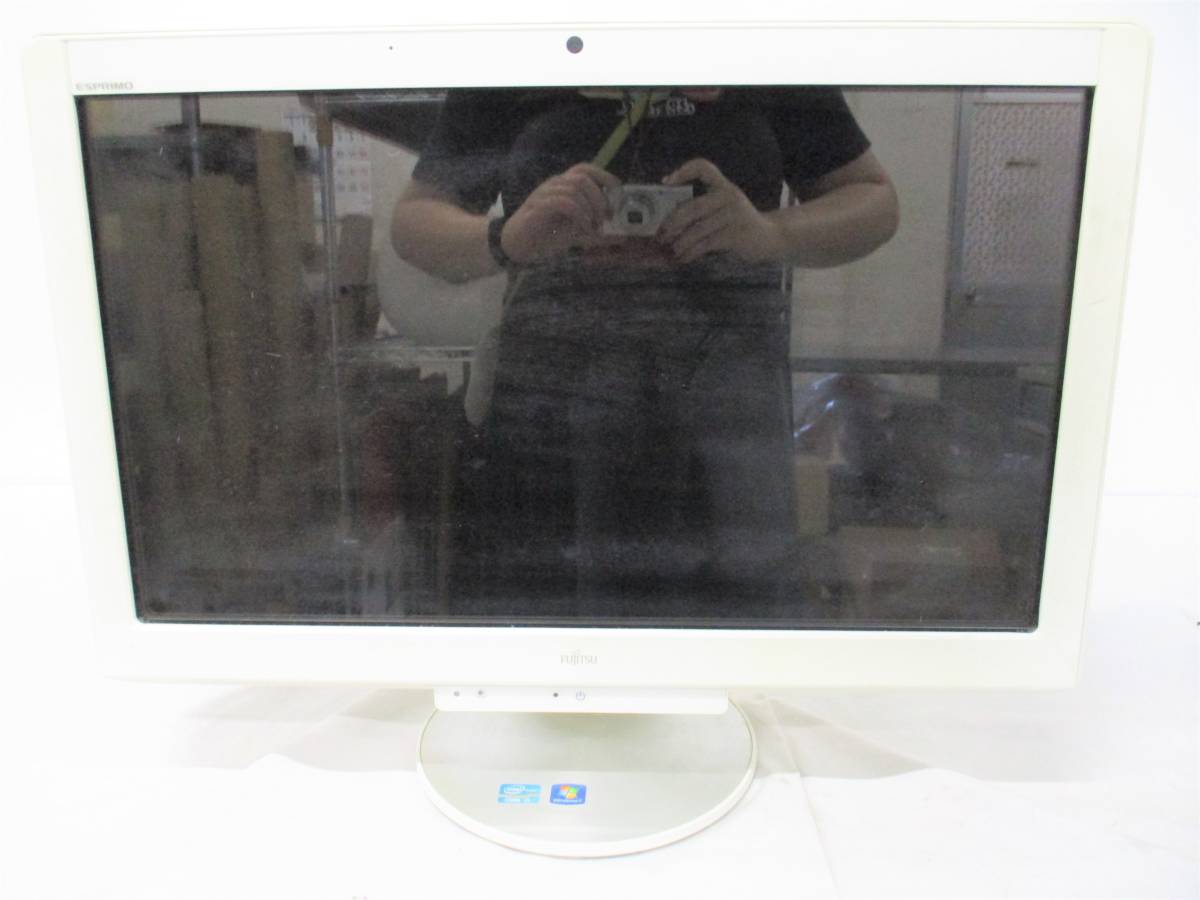 ◎富士通 FUJITSU FMV ESPRIMO FH76/CD FMVF76CDW 2011年製 Windows7 Home Premium 4GB Core i5 23型/インチ 液晶一体型パソコン PC(1-6-1)_画像5