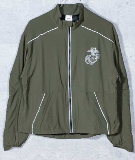 おトク】 U.S.M.C NB社製 S 042421 ナイロン トレーニングジャケット