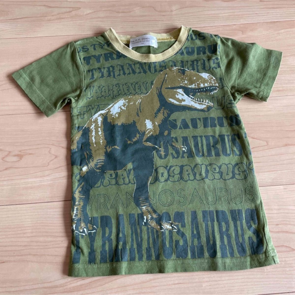 ◎（２１）サイズ100 子供服　恐竜　二枚セット 半袖Tシャツ Tシャツ